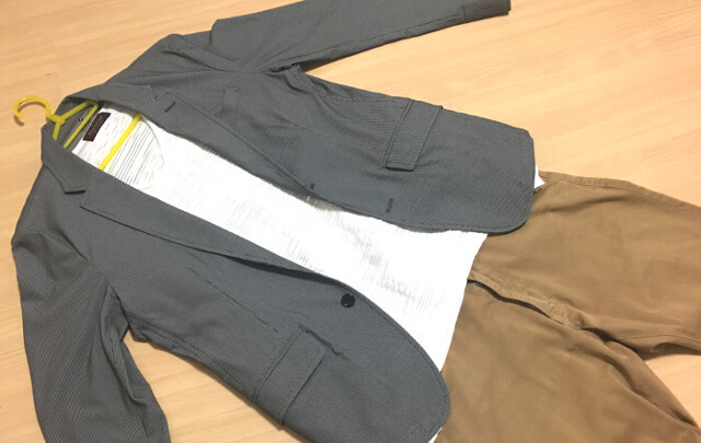 派手なメンズブランド着こなしです。