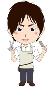 理髪師です。
